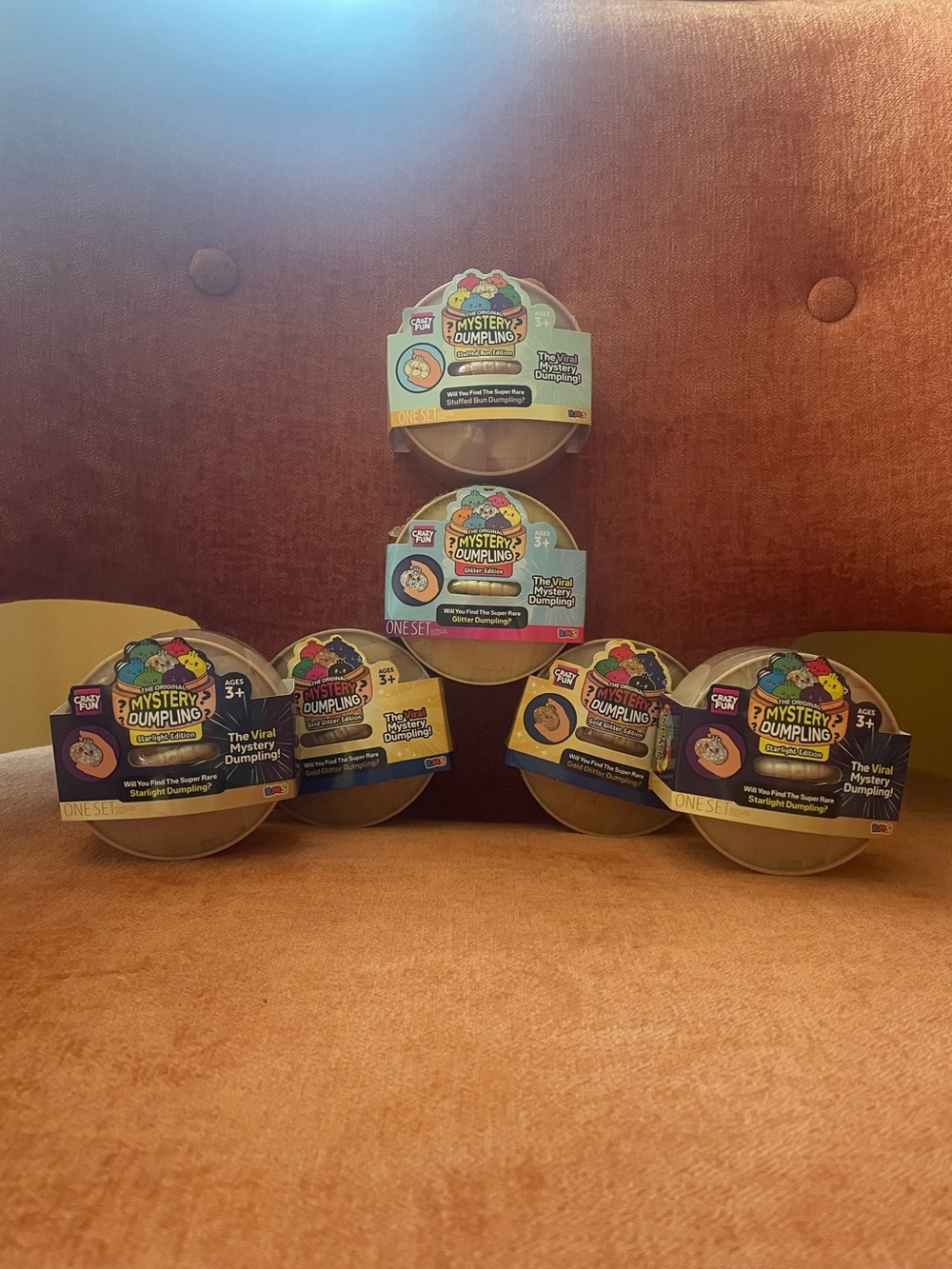 6 RMS Five Below Crazy Fun Dumpling Squishies